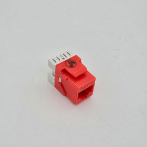 53714324-FTT  Networking Keystone Jack Cat6 Unshielded tool type RED NT-K005 180D