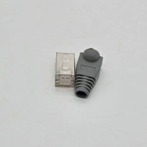 573612-FTT Networking Connector, FTP connector Cat6 Grey