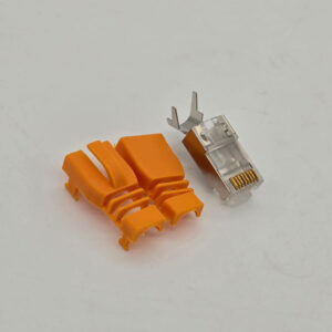 571716- Cat7 Shielded with Orange boot