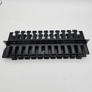 586827324205-Horizontal 19 inch 2u cable manager( 1U in both side ),ABS plastic material