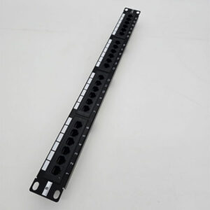 CAT6 Non-modular Patch Panel 24 Port