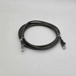 52623251120020- Cat6a patch cord U-UTP 23AWG Dark grey color 2m LSZH