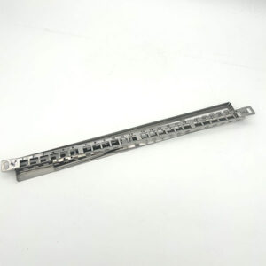 5429713484-FTT  Networking Patch Panel 0.5U 19 rack Cat6a STP STEEL 24ports woShutter