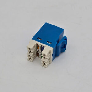 CAT6 UTP Keystone jack Blue