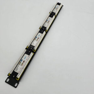 CAT6-UTP Non-modular Patch Panel 24 Port