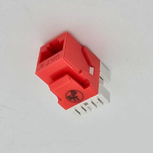 Cat6 UTP Keystone Jack tool type RED