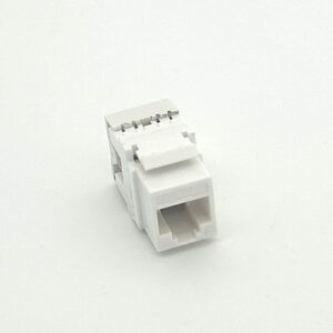 Cat6 UTP Keystone Jack white