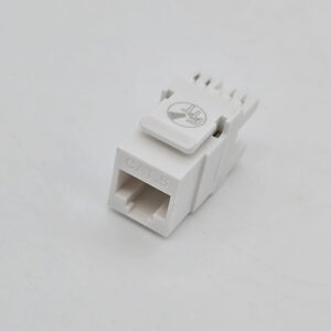 Cat6 UTP Keystone White