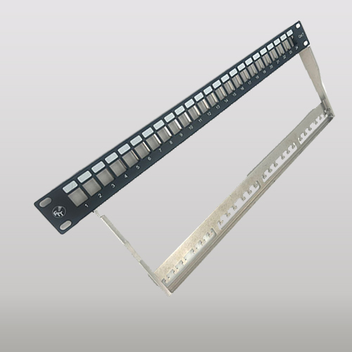 Cat7-SFTP-Patch-Panel-1U-19-rack--Black-24ports-wShutter-5