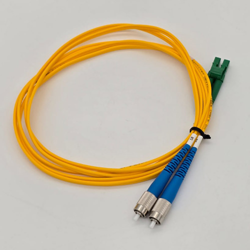 FTT Patch Cord, FC-PC-LC-APC SM G652D DX 2m 2mm Yellow 1