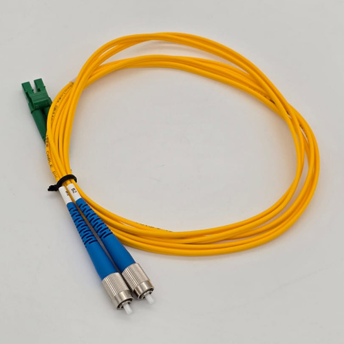 FTT Patch Cord, FC-PC-LC-APC SM G652D DX 2m 2mm Yellow