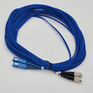 FTT Patch Cord, FC-PC-SC-PC G657A SM DX 10m 2mm Blue