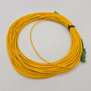 FTT Patch Cord, LC-APC-E2000-APC SM 20M 2mm Yellow