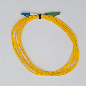FTT Patch Cord, LC-APC-LC-UPC SM G652D LSZH DX 5m 2mm Yellow