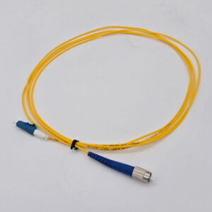 FTT Patch Cord LC-PC-FC-PC SM G657A1 SX 2m 1.6mm Yellow