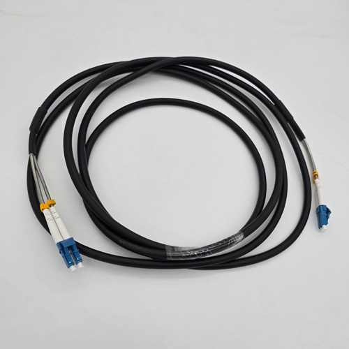 FTT Patch Cord, LC-PC-LC-PC Outdoor SM DX 3m 7mm black