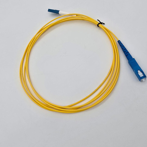 FTT Patch Cord, LC-PC-SC-PC SM G652D LSZH SX 2m 2mm Yellow 7