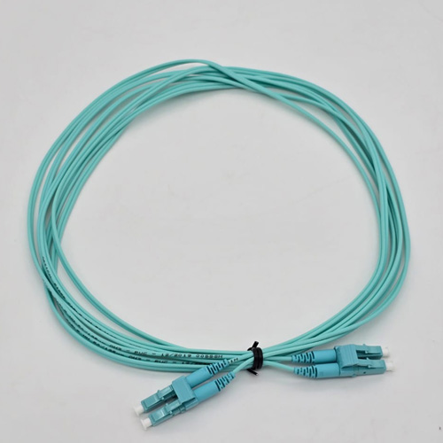 FTT Patch Cord LC-UPC-LC-UPC,MM OM3 PVC DX 3m 2mm Cyan1