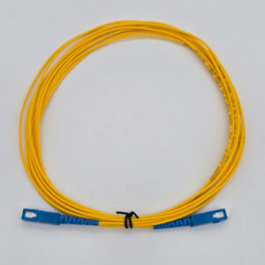 FTT Patch Cord, SC-PC-SC-PC SM G652D PVC SX 5m 2mm Yellow