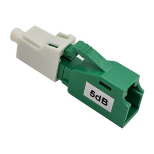 Fiber-Optic-Attenuator-LC-APC,-SM-5dB