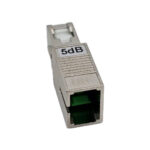 Fiber-Optic-Attenuator-SC-APC,-SM-5dB